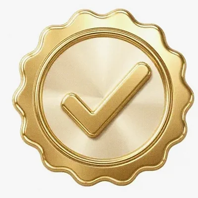 Checkmark badge — Lizaro