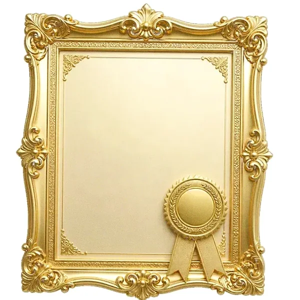 Framed certificate — Lizaro