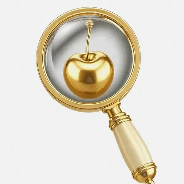 Cherry magnifying glass — Lizaro