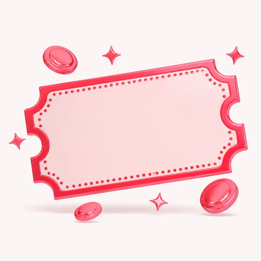 Blank coupon ticket — Lizaro