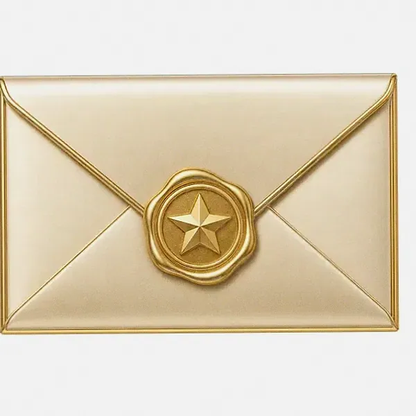 Sealed wax envelope — Lizaro