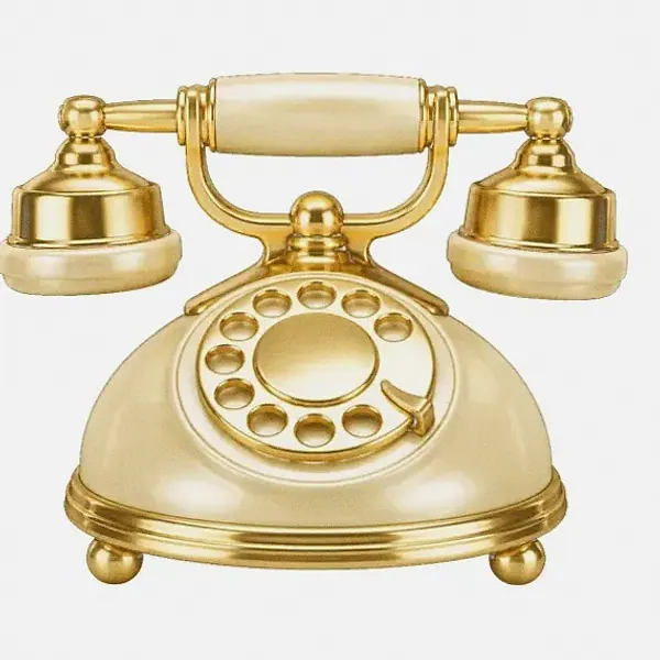 Vintage rotary telephone — Lizaro